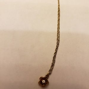 Gold Plated Flower pendant